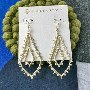 Kendra Scott Alice Drop Earrings Gold